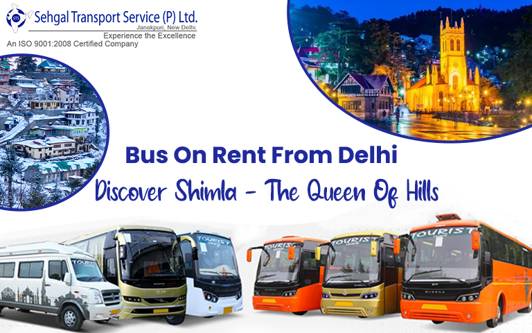 Bus on rent in Delhi
