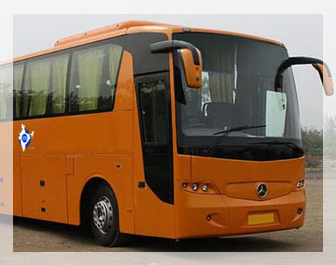 mercedes benz rental in new delhi, 38 seater mercedes van rental in west delhi, luxury bus on rent in delhi ncr