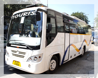 35 seater Bus in Delhi NCR, 35 Seater bus hire in New delhi, Luxury bus hire in Delhi